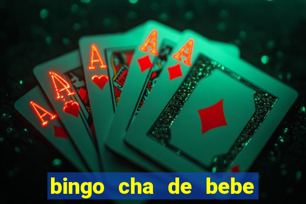 bingo cha de bebe cartelas para imprimir